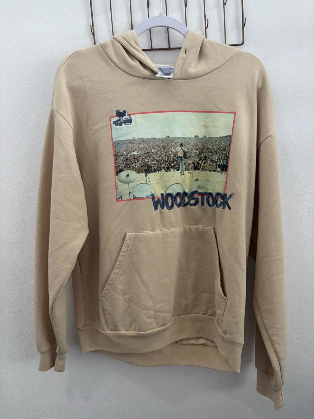 Woodstock Beige Woodstock Graphic Hoodie